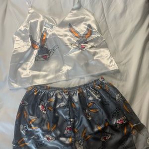 Silk Bugs Bunny PJ Set